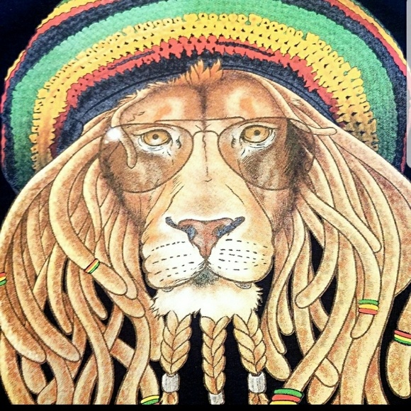 Brand New "Rasta Lion" Tee - Picture 4 of 4
